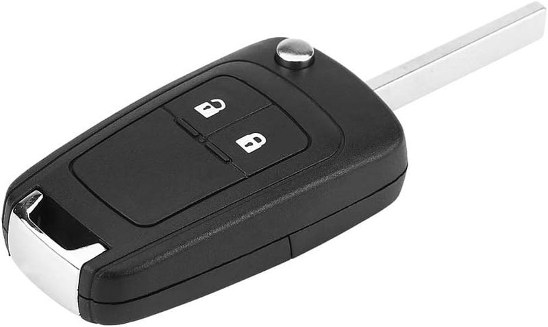 Key Shell Replacement for, Made ABS Plastic. Easy Installation, Fit for, Insignia, 2 Buttons Key case - Image 1