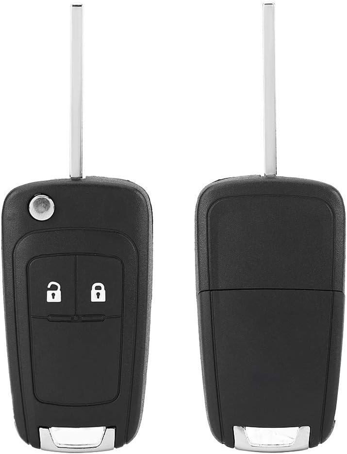 Key Shell Replacement for, Made ABS Plastic. Easy Installation, Fit for, Insignia, 2 Buttons Key case - Image 4