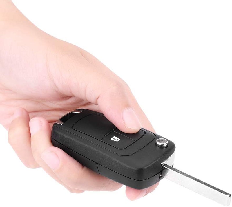 Key Shell Replacement for, Made ABS Plastic. Easy Installation, Fit for, Insignia, 2 Buttons Key case - Image 2