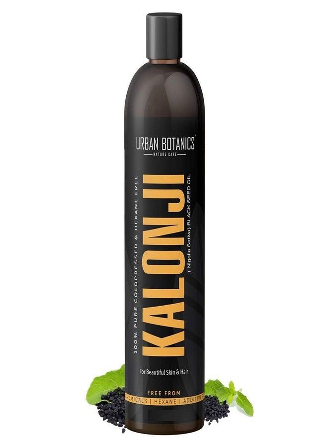 UrbanBotanics UrbanBotanics® Premium Cold Pressed Kalonji Oil - Virgin Grade - Black Seed Oil - Nigella Sativa - 200ml  - Image 1
