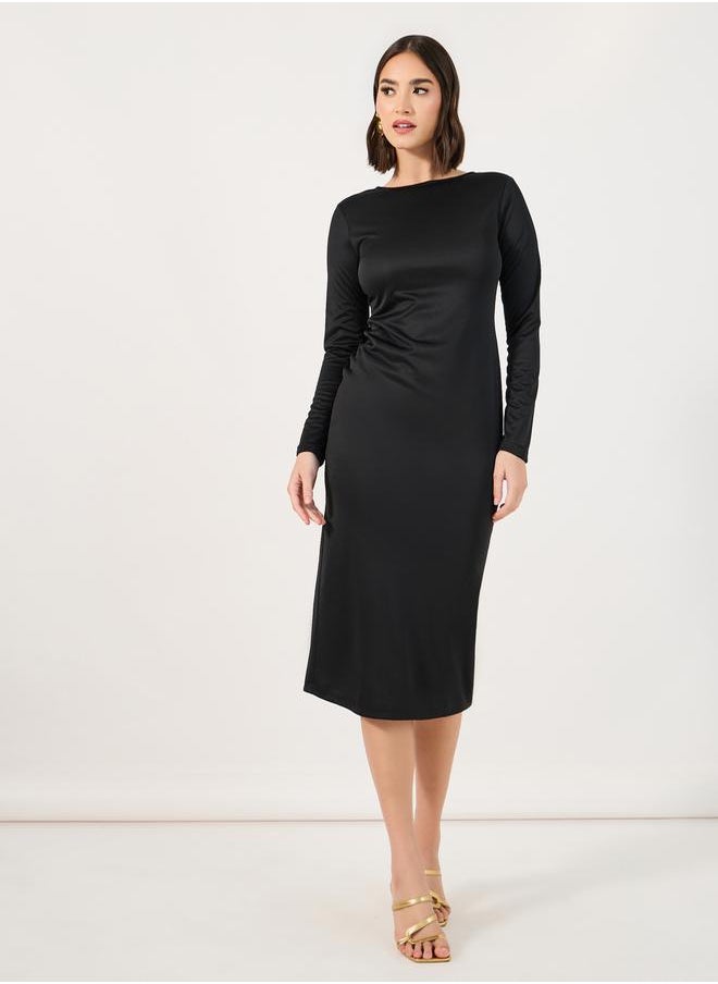 Styli Sleek Midi Dress  - Image 1