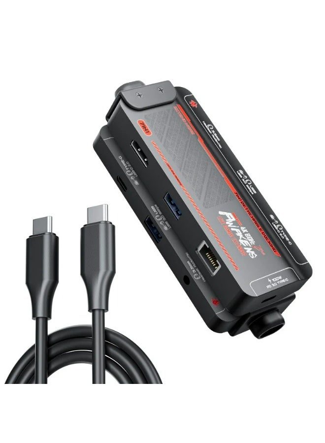 PLEXTONE GS1 7-in-1 Gaming Docking Station for Mobile & Tablet – Game Hub with HDMI, USB3.0, Ethernet, PD Fast-Charge - Image 1