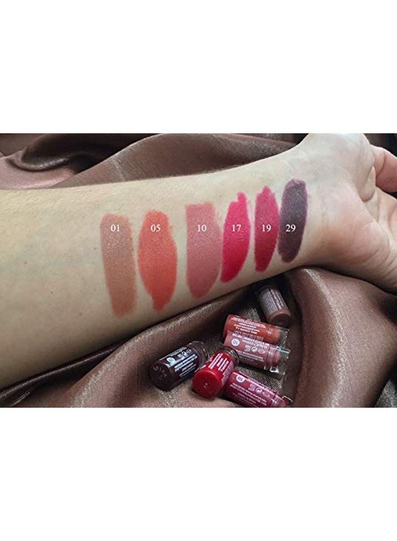 Golden Rose مجموعة أحمر شفاه ميني مخملي غير لامع من غولدن روز، 6 قطع، مزيج 2 - Image 3