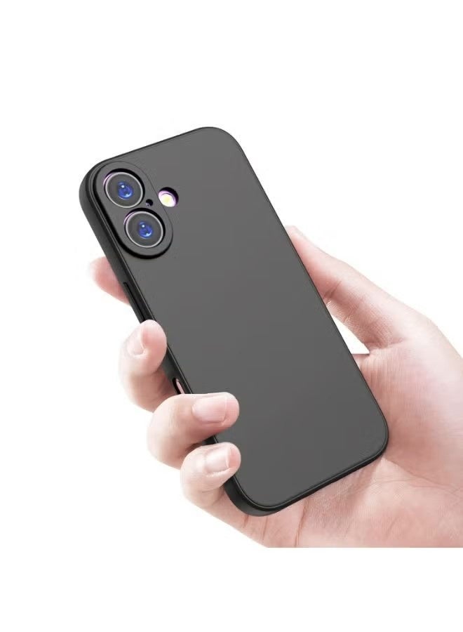 general iPhone 17 Series Premium Liquid Silicone Case – Silky Soft-Touch Finish, Enhanced Drop Protection, and Slim Fit Design – Midnight Black - Image 5