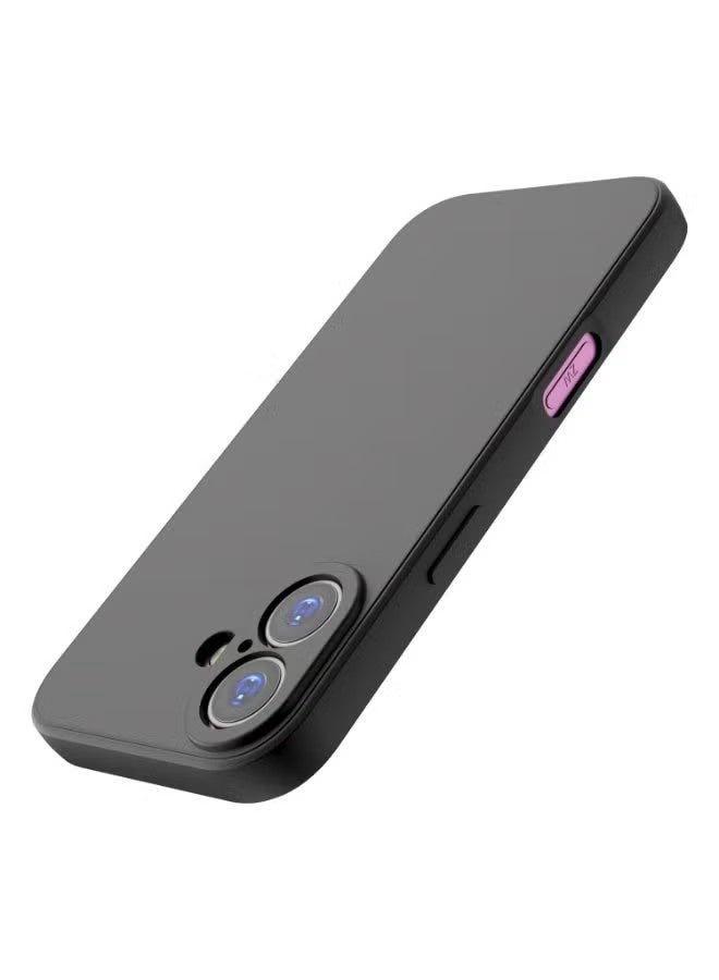 general iPhone 17 Series Premium Liquid Silicone Case – Silky Soft-Touch Finish, Enhanced Drop Protection, and Slim Fit Design – Midnight Black - Image 4