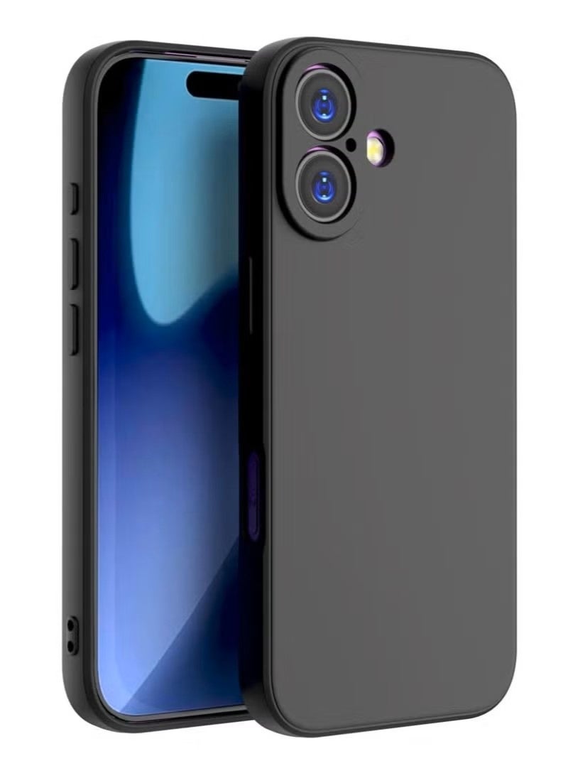 general iPhone 17 Series Premium Liquid Silicone Case – Silky Soft-Touch Finish, Enhanced Drop Protection, and Slim Fit Design – Midnight Black - Image 1