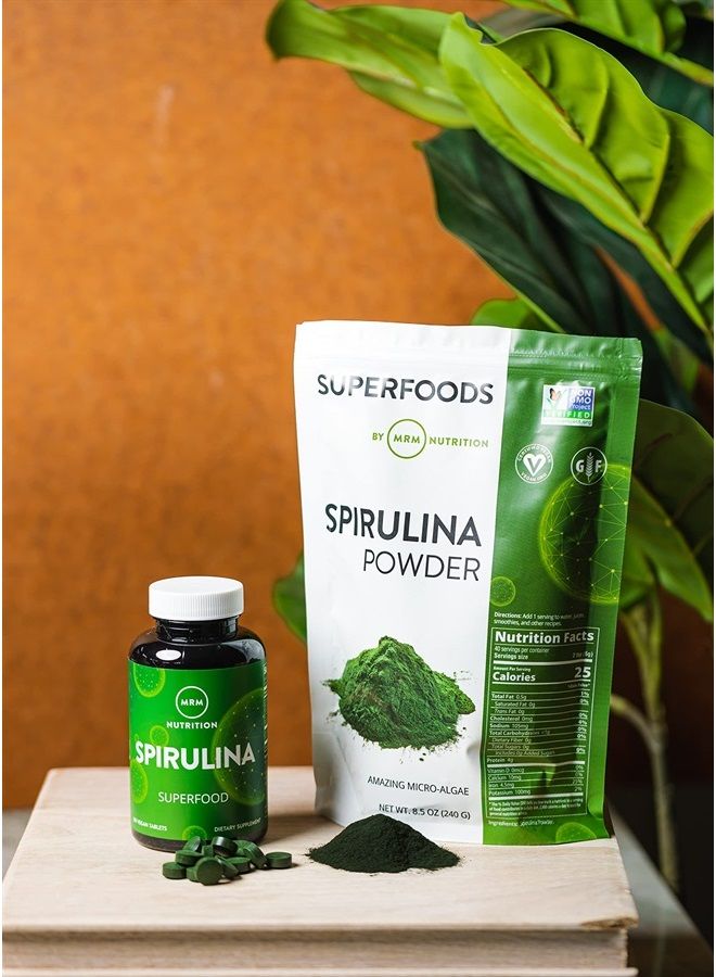 MRM Super Foods - Spirulina Powder, 8.5 Ounce - Image 4