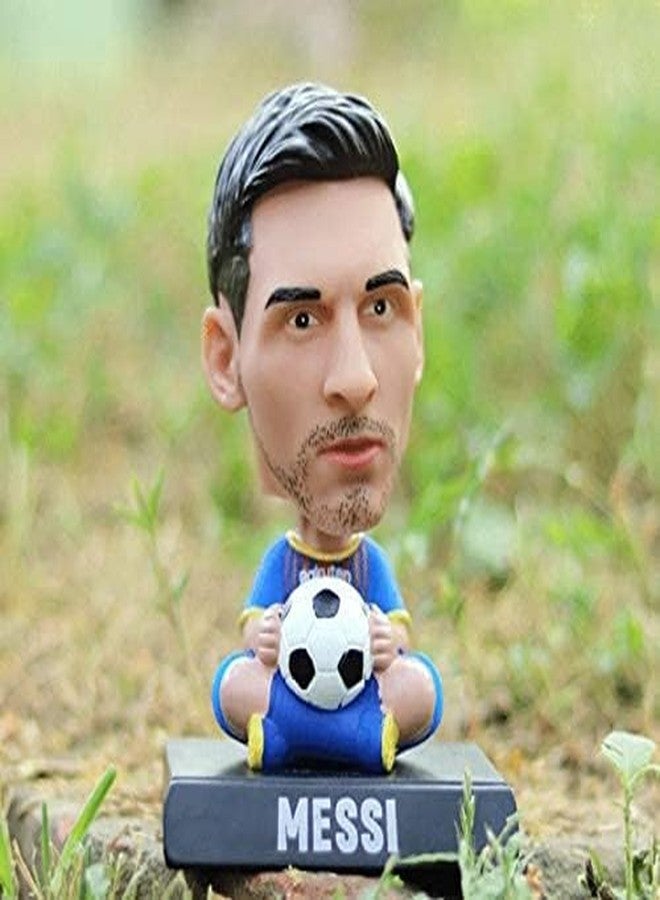 Abelestore Super Hero Messi_Action Figure Limited Edition Bobblehead with Mobile Holder for Car Dashboard, Office Desk & Study Table (Pack of 1), Plastic - Image 4