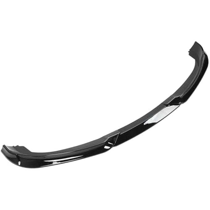Eujgoov Front Bumper Splitter Lip Kits Durable Gloss Black Sporty Design Fit for Genesis Coup Prefacelift 2010 to 2012, material: Pp - Image 3