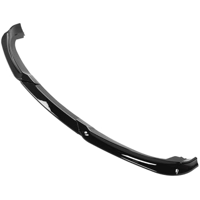 Eujgoov Front Bumper Splitter Lip Kits Durable Gloss Black Sporty Design Fit for Genesis Coup Prefacelift 2010 to 2012, material: Pp - Image 2