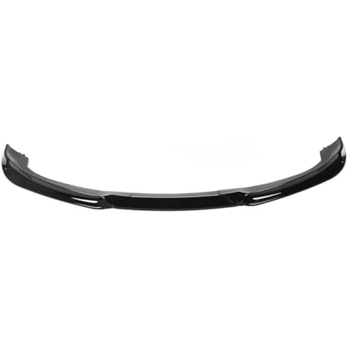 Eujgoov Front Bumper Splitter Lip Kits Durable Gloss Black Sporty Design Fit for Genesis Coup Prefacelift 2010 to 2012, material: Pp - Image 4