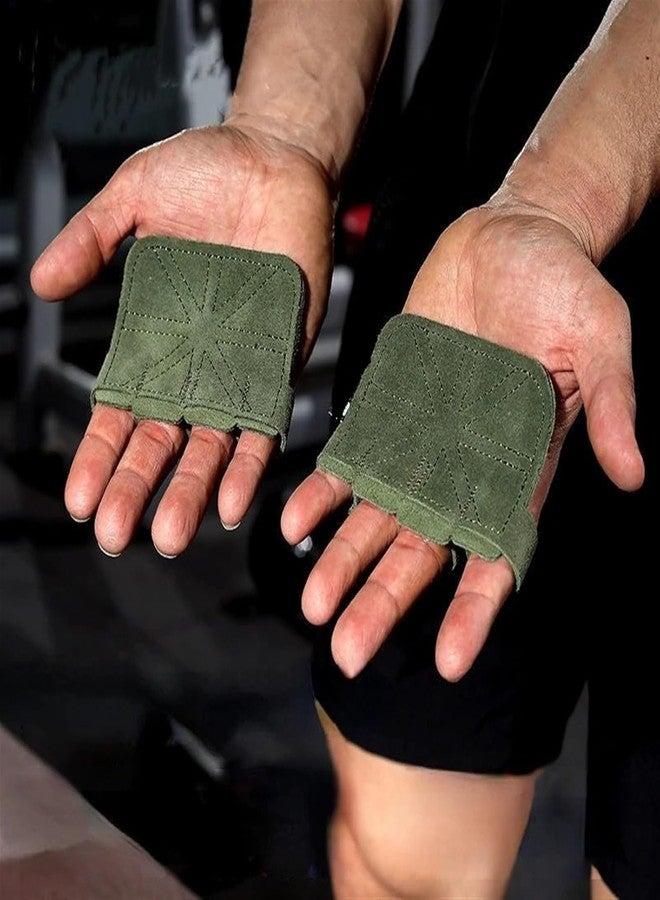 Digital Shoppy Weightlifting Gym Gloves, Army Green, (1 Pair) - Image 3
