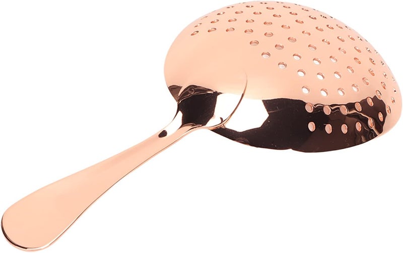 Comfort grip Yosoo Stainless Steel Julep Strainer Slotted Spoon Bar Spoon Skimmer with Ergonomic Handle for Cocktails Cooking Desserts Ice Cream (Copper Plating) Safe approved storage space Flat working surface Varied global sizing picks Flexible anti-break Secure equipped warehouse Multi-demand satisfied design Long term heavy use compatible Growing order stock support Multiple sizes Ready varied options Balanced universal design Nationwide warehouse layout Wet anti slip Market mainstream color picks Global production standard crafted Single & bulk storage compatible UV resistant Periodic stock arrangement Pre-stock well-packed goods Economical varied sizing picks Regular scheduled transit Gulf climate fit Globally spread simple design Post-order arranged dispatch - Image 3