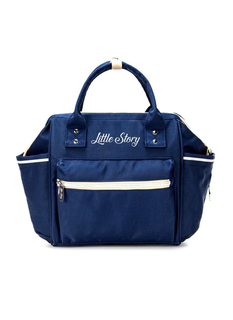 Little Story - Ace Diaper Bag - Blue - Image 1
