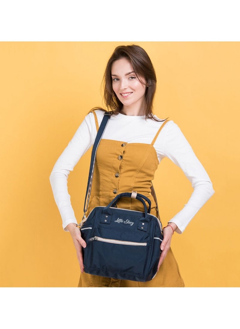 Little Story - Ace Diaper Bag - Blue - Image 1
