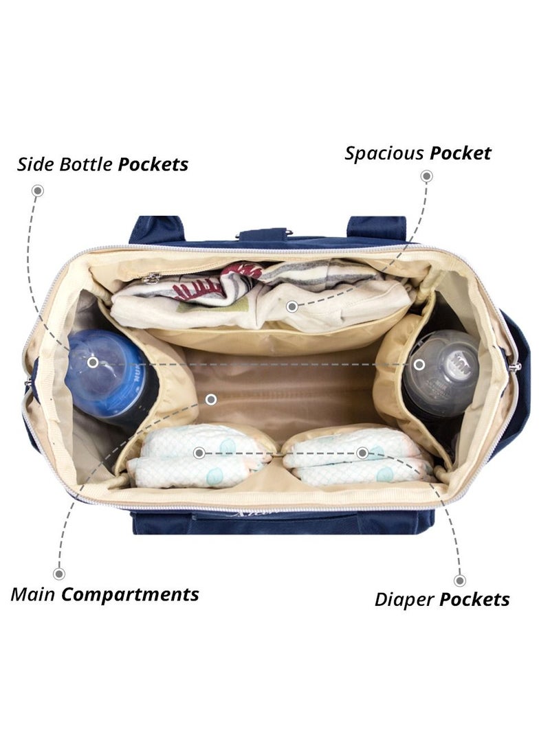 Little Story - Ace Diaper Bag - Blue - Image 1