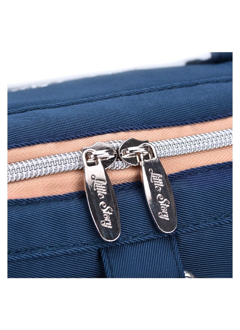 Little Story - Ace Diaper Bag - Blue - Image 1