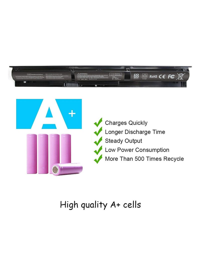 Generic - vi04 vi04048 Notebook Battery for HP 756743-001 756744-001 756745-001 756478-421 ProBook 440 G2 450 G2 HP Envy 14 15 17 Series 15t-k100 15t-k200 17t-k000 - Image 1