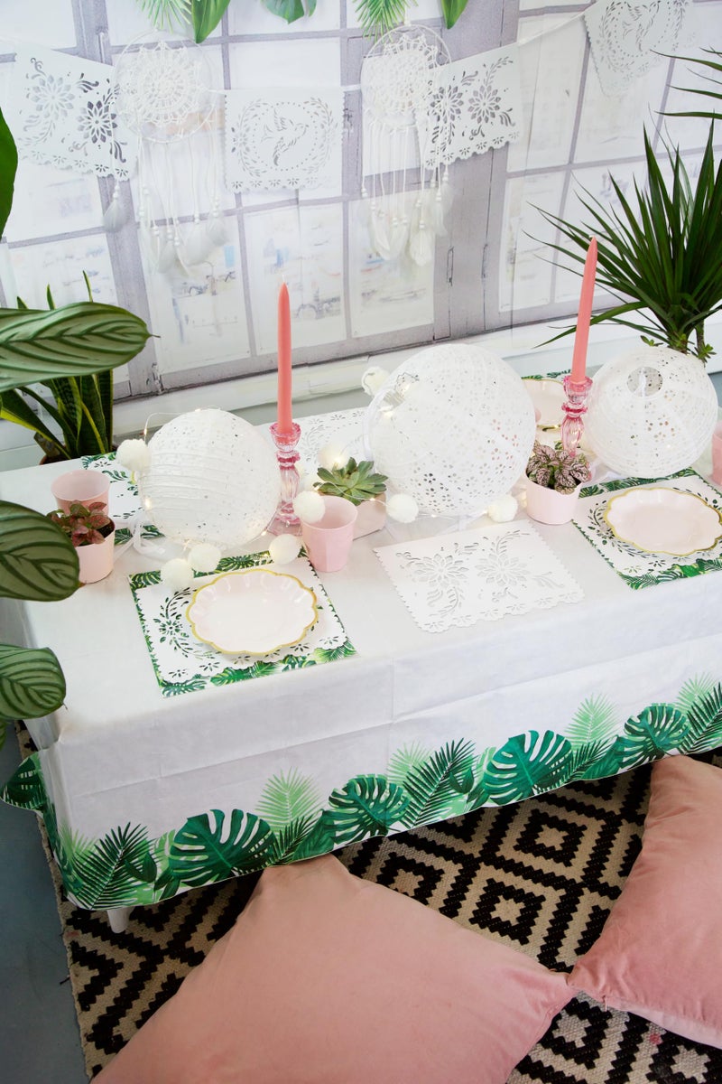Talking Tables Tropical Palm Leaf Table Cover by Talking Tables - Image 3