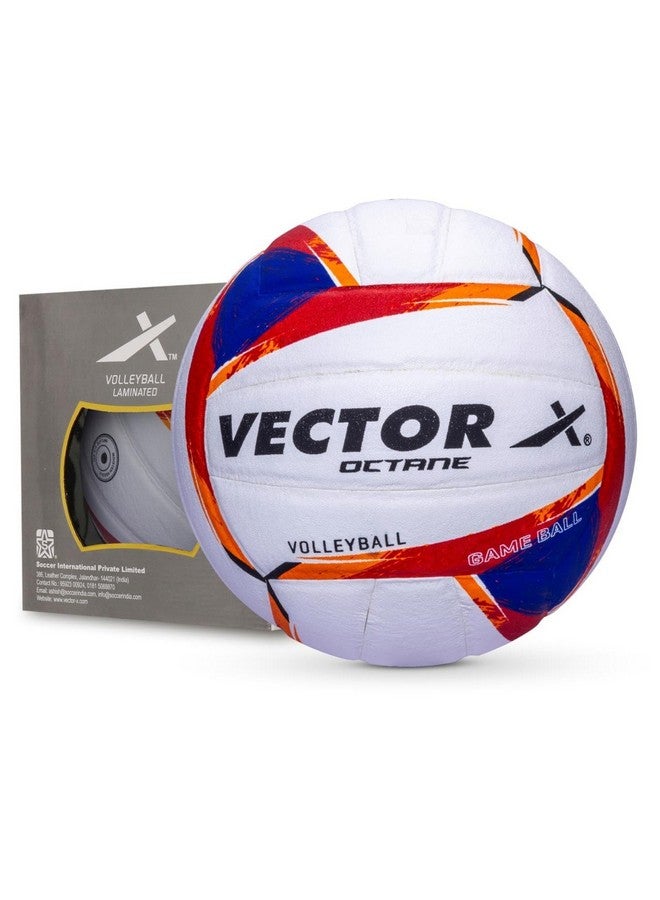 فيكتور أكس Vector X Octane Pu Pasted Japanes Microfiber PU 18 Pannels Premium Match Volleyball - Image 1