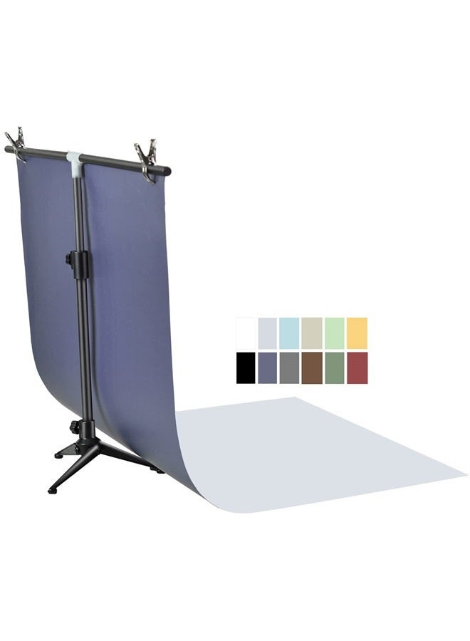Yoocheese Photography Backdrops Small Product Background: Flat Lay Seamless Paper Props - Tabletop Photo Shoot for Jewelry Cosmetics Food .(22x34in, Dark) - Image 1