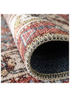 KNOT HOME Vince Rosso 170 x 110 cm Carpet Knot Home Designer Rug for Bedroom Living Dining Room Office Soft Non-slip Area Textile Decor  - Image 4