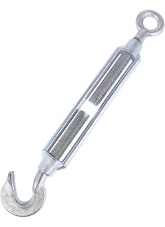 X spring Tools Adjustable Hook With Ring 20Mm Stainless Steel Turnbuckle Hook Wire Rope Tensioner Silver 20Mm K20459  - Image 1