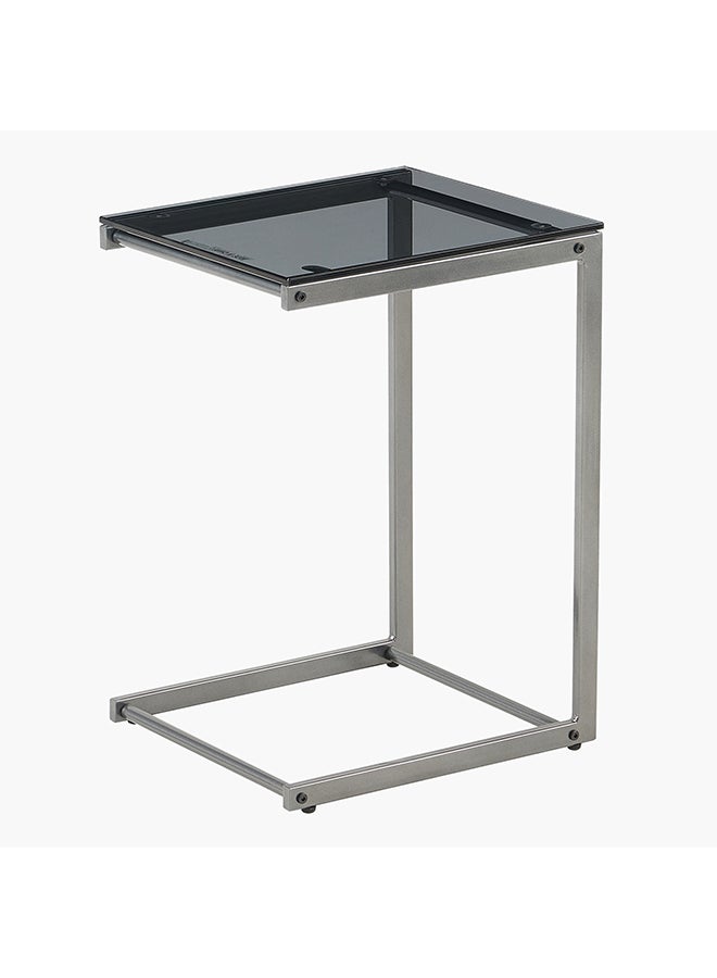 Home Box Melody Glass Top Laptop Table 35 x 56 x 40 cm - Image 3