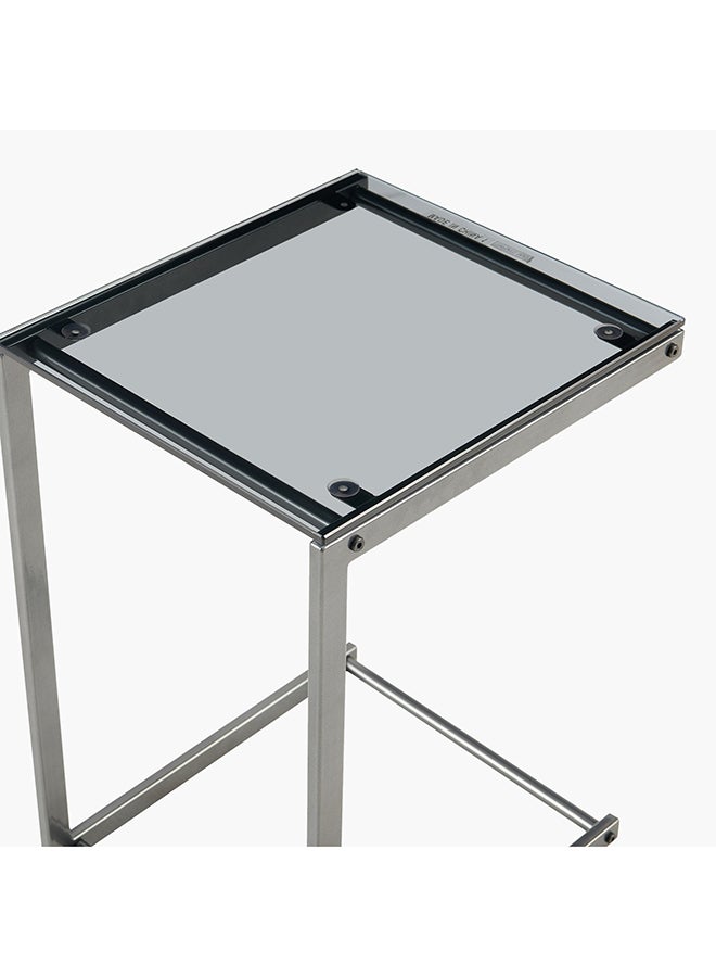 Home Box Melody Glass Top Laptop Table 35 x 56 x 40 cm - Image 4