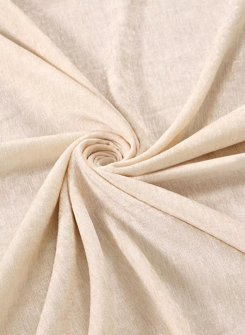 1pc Solid Color Rod Pocket Valance  - Image 2