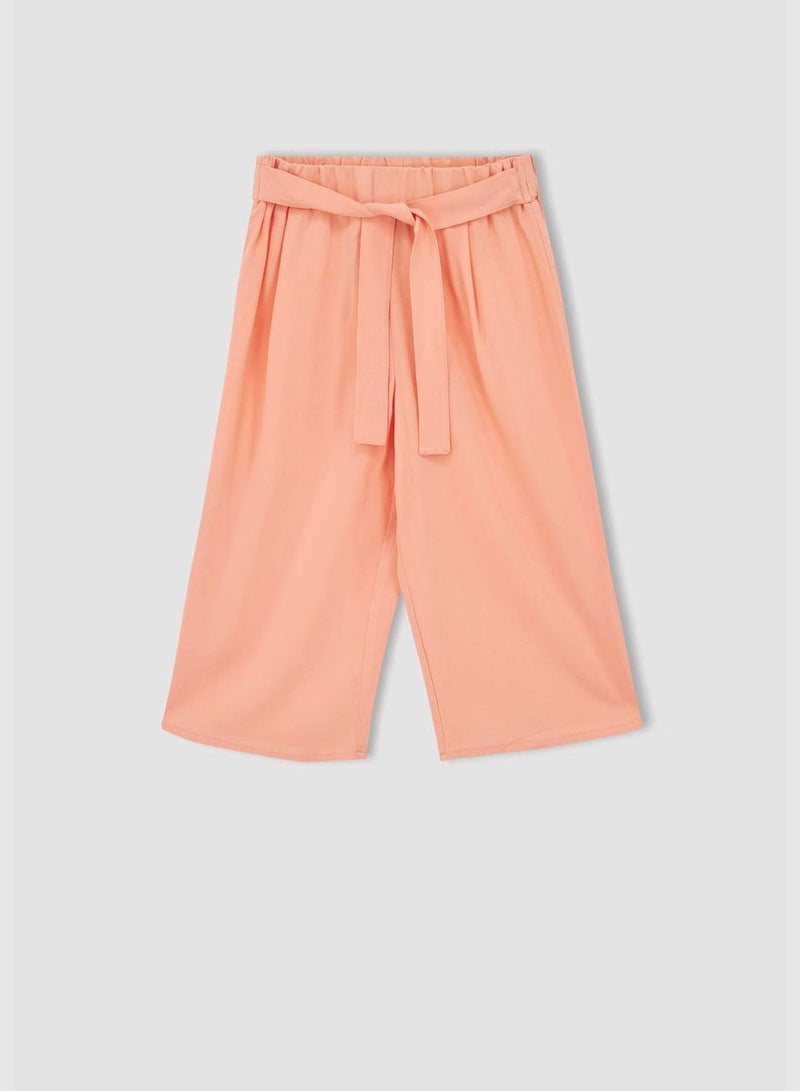 DeFacto Relaced Fit Trousers With Waist Tie - Image 1