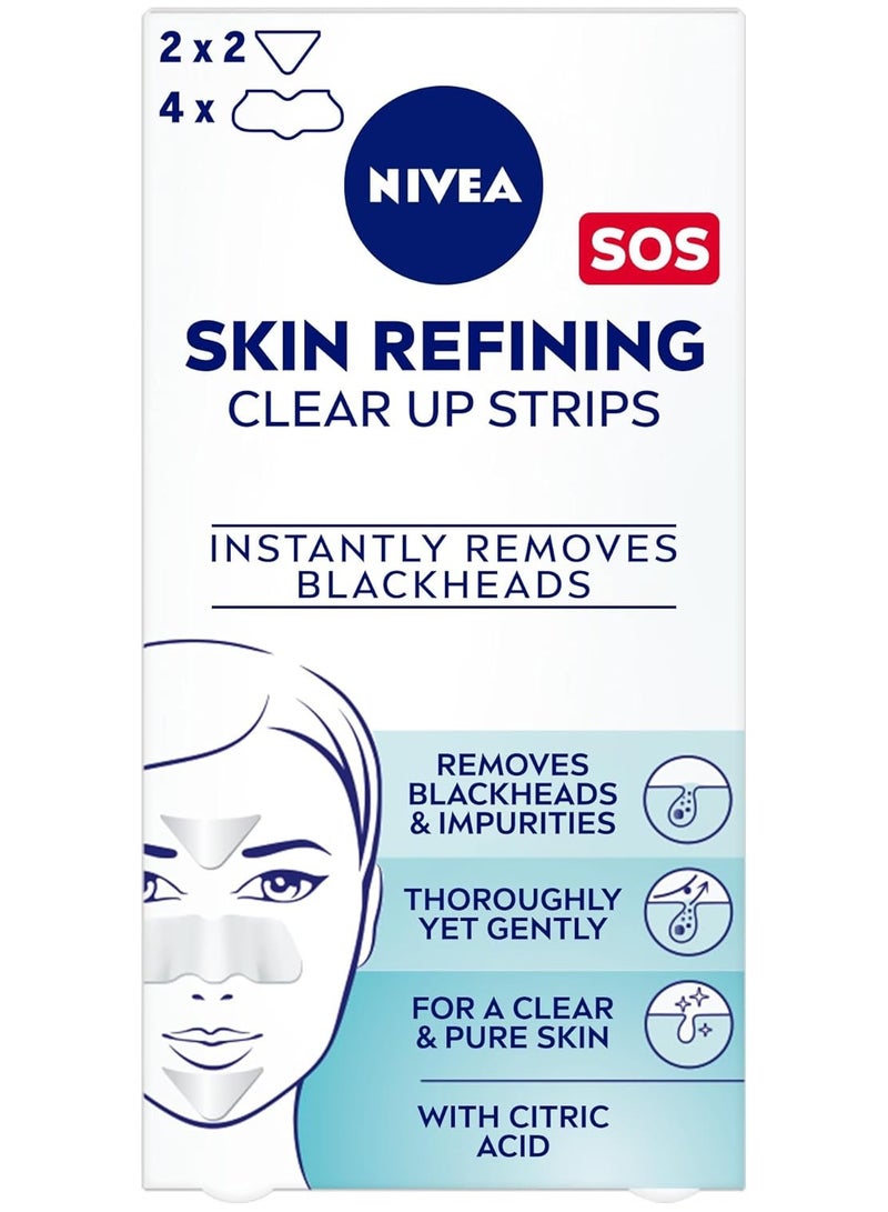 Nivea Patches to purify and cleanse facial skin with citric acid - 6 pieces