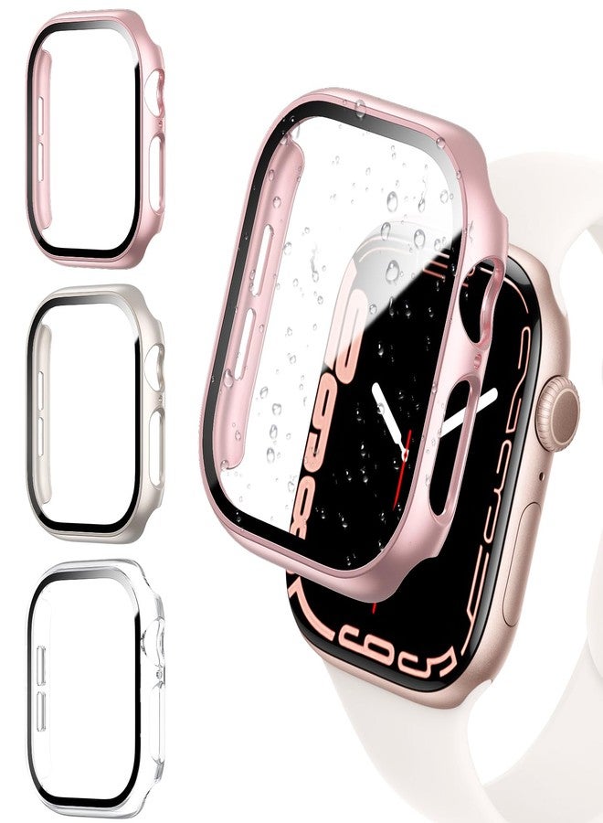 COMMUTER 【3-Pack】 Screen Protector for Apple Watch 40mm Series SE 2/SE/6/5/4 -Shockproof Cover, Anti-Scratch Shield with Slim Fit Design for iwatch SE 2nd Case - Image 1