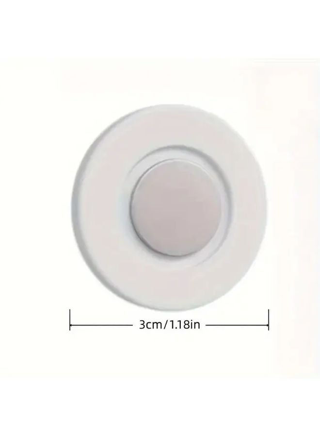 6 مجموعات 12 قطعة حامل مغناطيسي للتحكم عن بعد بدون حفر حائط لاصق للتلفزيون ومكيف الهواء - Image 4