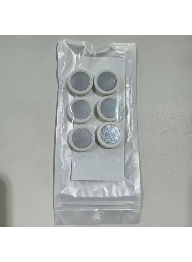 6 مجموعات 12 قطعة حامل مغناطيسي للتحكم عن بعد بدون حفر حائط لاصق للتلفزيون ومكيف الهواء - Image 1