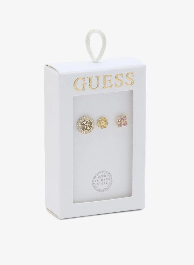 GUESS  4G Crystal Stud Earring Set for Women | Best Price UAE