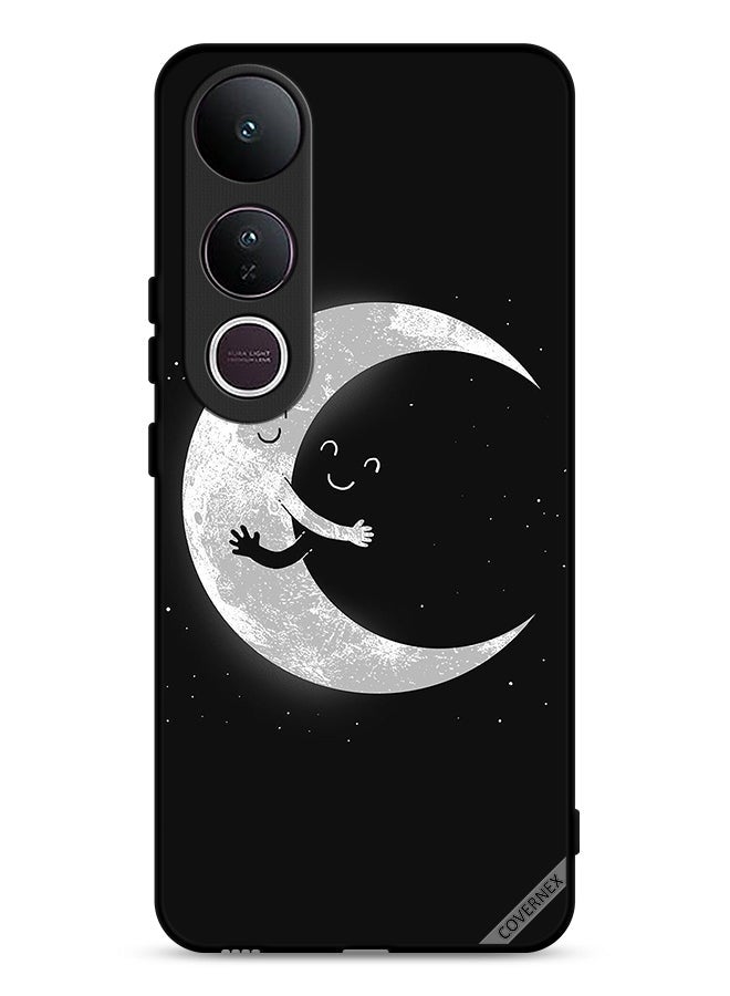 Covernex Vivo V50 Lite Protective Case Cover Moon & Dark Sky Hug