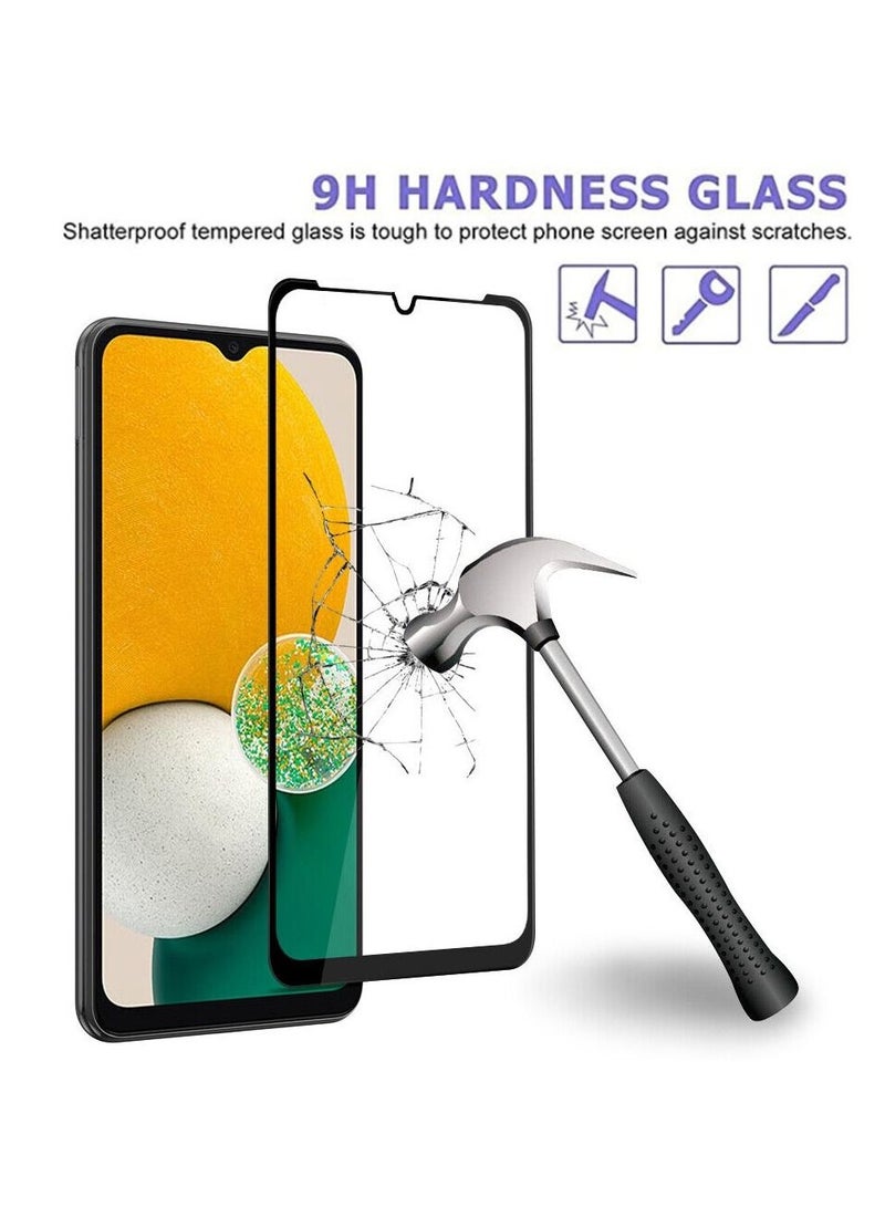 CATANES حماية شاشة 2 عبوة لجهاز سامسونج جالاكسي A03 زجاج مقسى شفاف 9H تغطية كاملة 6.5 بوصة - Image 2