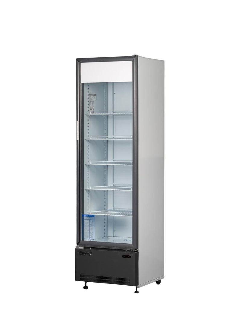 EVEREST INDUSTRIAL CO.LLC. EVEREST 400L Beverage Display Fridge, Single Glass Door Commercial Cooler & Showcase Chiller with Fast Cooling for Drinks, Cafes & Retail Stores, EV400 SD - Image 3