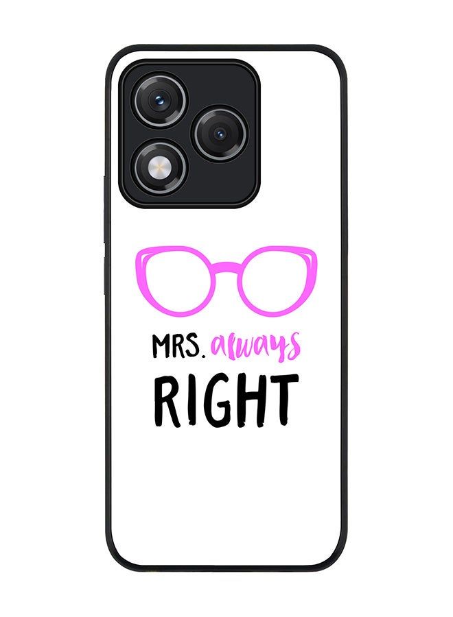 Stylizedd For Honor 400 Lite Case,Slim fit Camera Protection, Shockproof Thin Phone cover  - Mrs. Always Right - Image 1