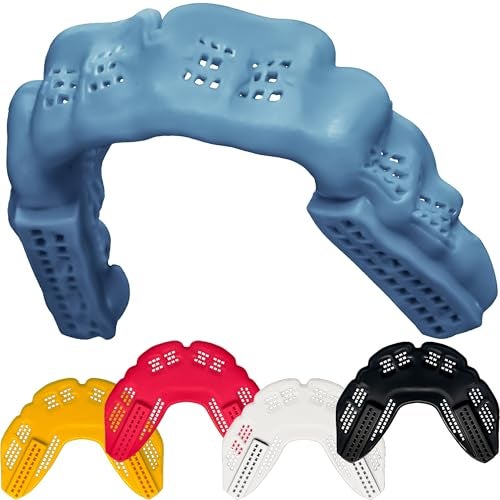 Bulletproof Mouthguards Bulletproof Braces Mouthguard Worlds Thinnest Strongest Sports Mouth Guard for Braces Basketball Football Lacrosse Wrestling Hockey Rugby BJJ MMA Boxing Mouthpiece Adult Youth Kids - Image 1
