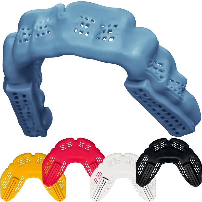 Bulletproof Mouthguards Bulletproof Braces Mouthguard Worlds Thinnest Strongest Sports Mouth Guard for Braces Basketball Football Lacrosse Wrestling Hockey Rugby BJJ MMA Boxing Mouthpiece Adult Youth Kids - Image 2