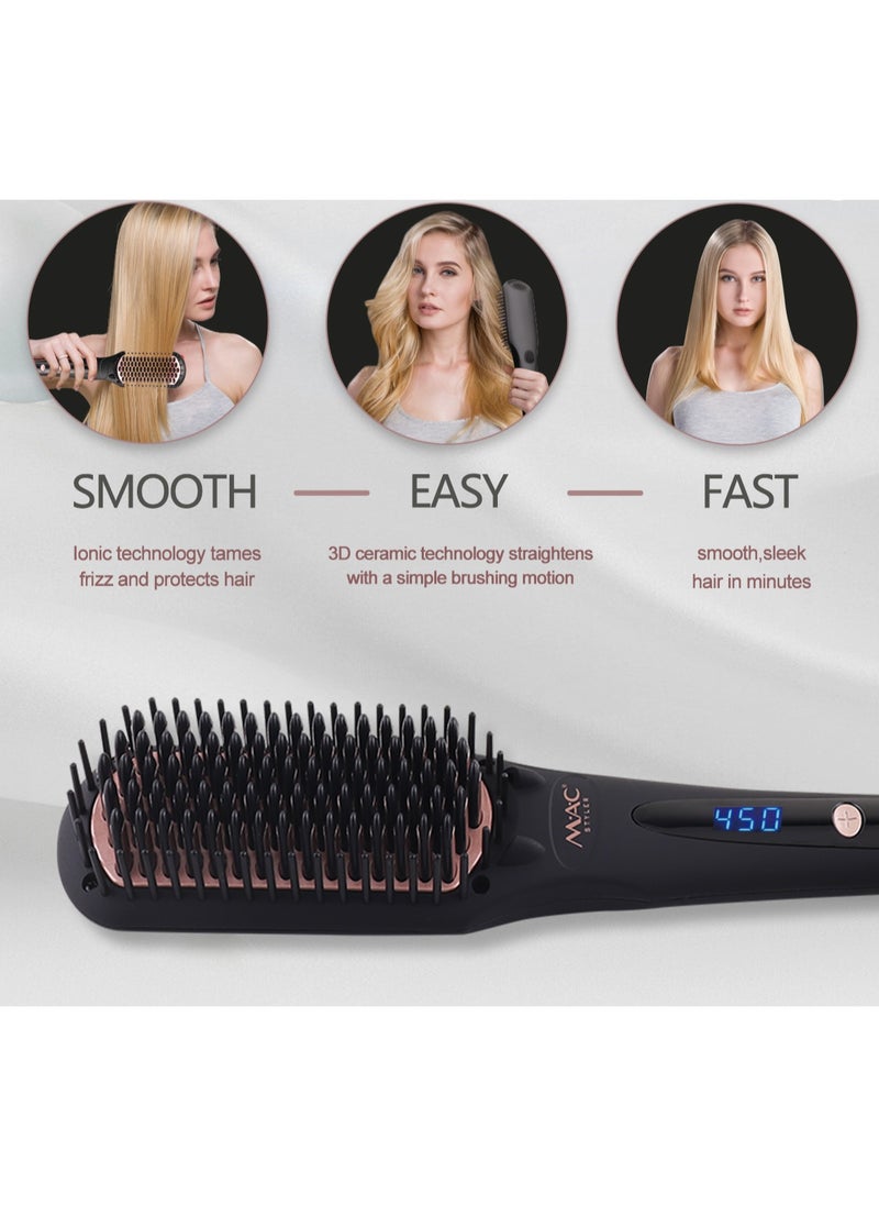 Mac Styler Mac Styler Professional Electric Comb Hair Dryer Hair Straightener Brush MC-19  - Image 4