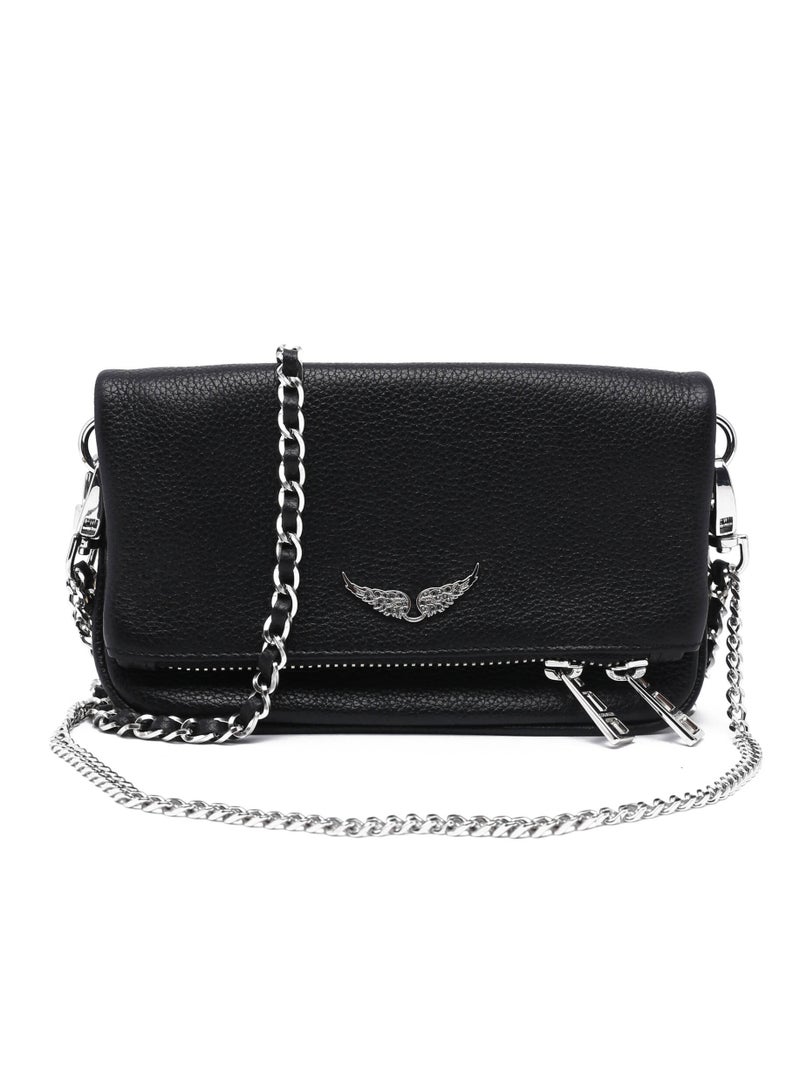 ZADIG & VOLTAIRE Leather messenger bag - Image 1