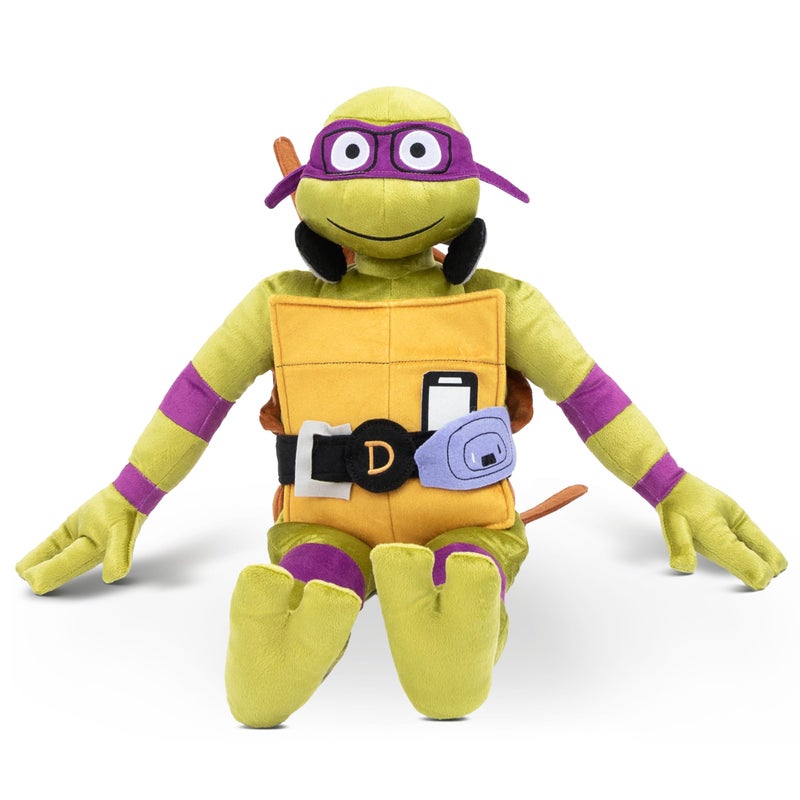 Jay Franco Nickelodeon Teenage Mutant Ninja Turtles Donatello Plush Pillow Buddy  Super Soft Stuffed Character Pillow  Polyester Microfiber 26 Inches - Image 3