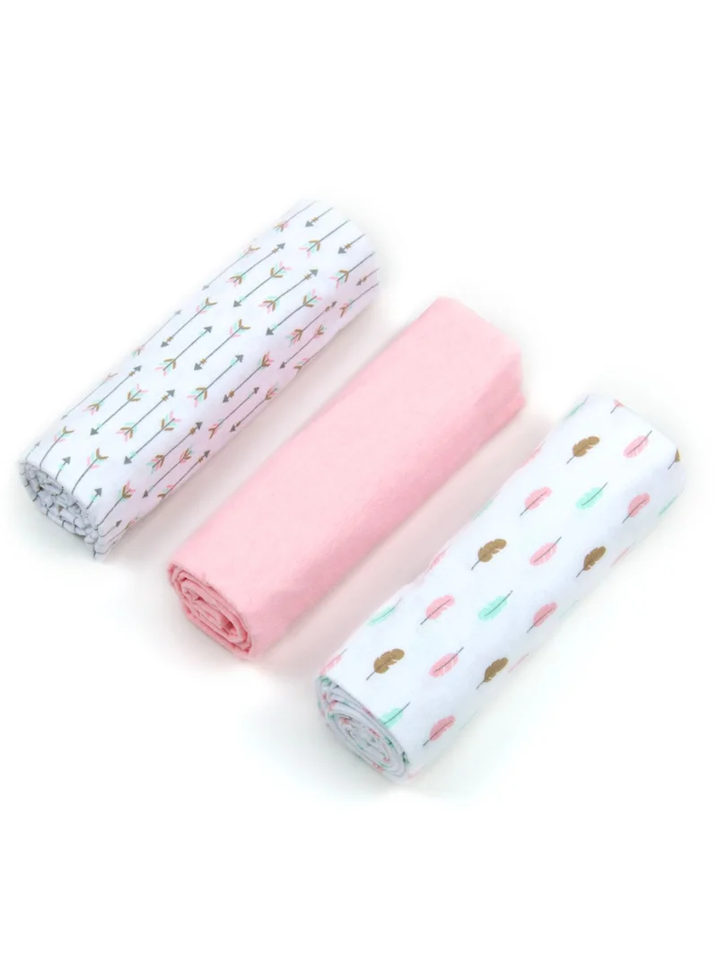 IKKXA Baby 3pk flannel receiver IT3519