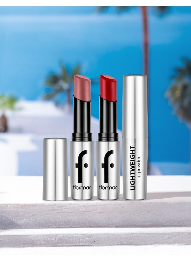 flormar Lightweight Lip Powder – 002 New Day – Matte Finish Lip Color, Powder-Soft Texture, Lightweight Feel, Smooth Comfortable Wear - Image 5