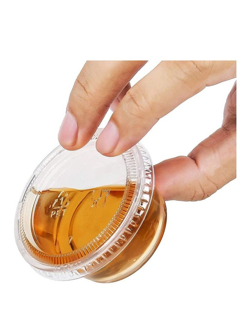 75 PCS Disposable Plastic Sauce Cups Containers For Samples  - Image 3