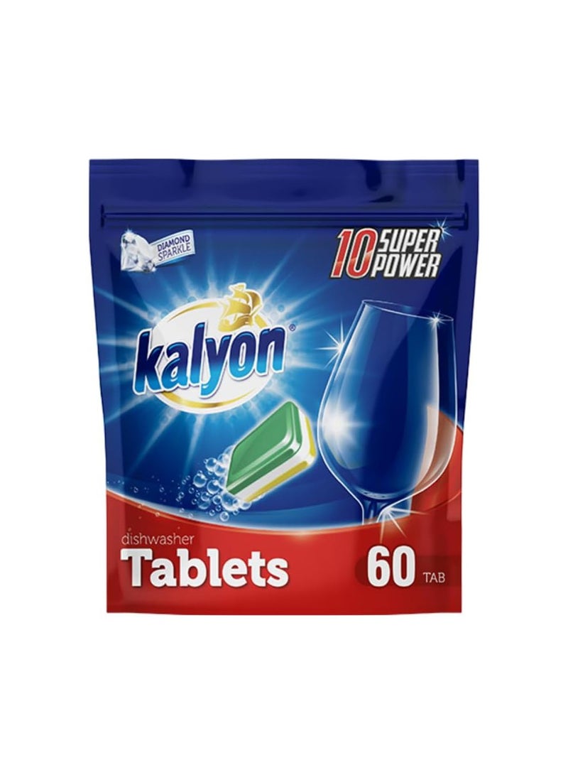 kalyon Dishwasher Tablets 60 PCS - Image 1