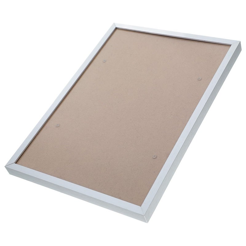 A4 Aluminum Silver Picture Frame For Wall Hanging Room Decor And Advertising Display - Image 2